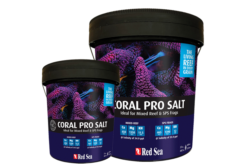 Small Bucket Coral Pro Sea Salt Mix (Makes 55 Gallons) - Red Sea