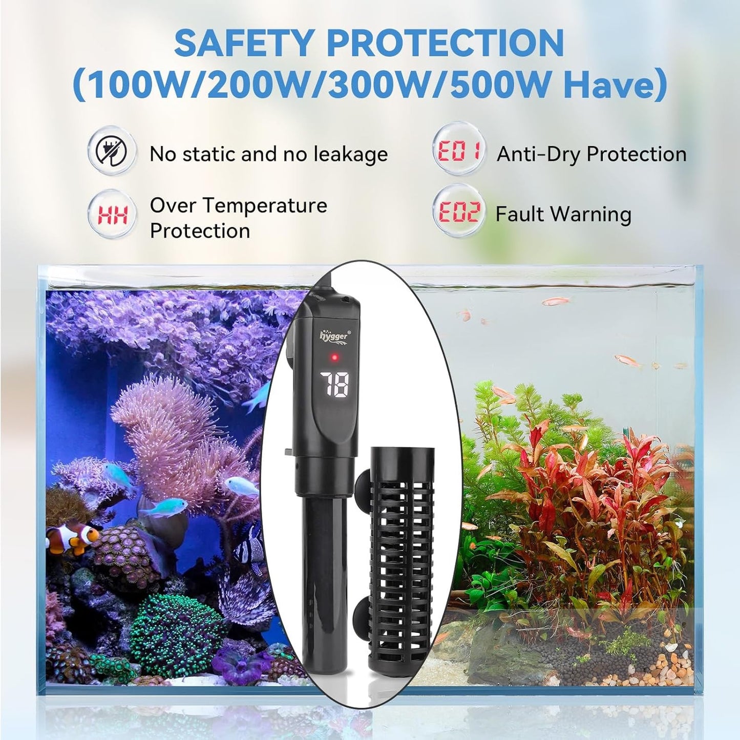 45-gallon Marineland High Definition LED Aquarium Set