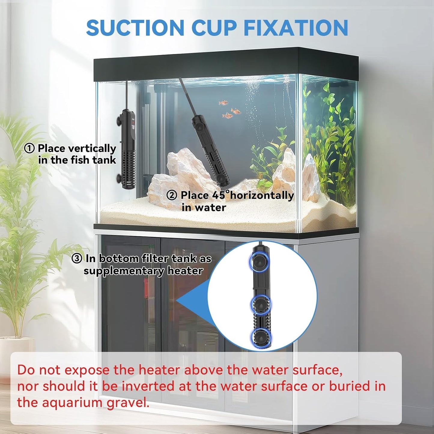 45-gallon Marineland High Definition LED Aquarium Set