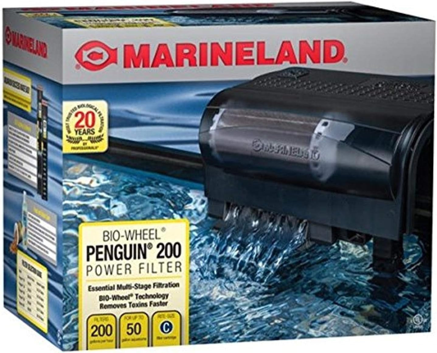 45-gallon Marineland High Definition LED Aquarium Set