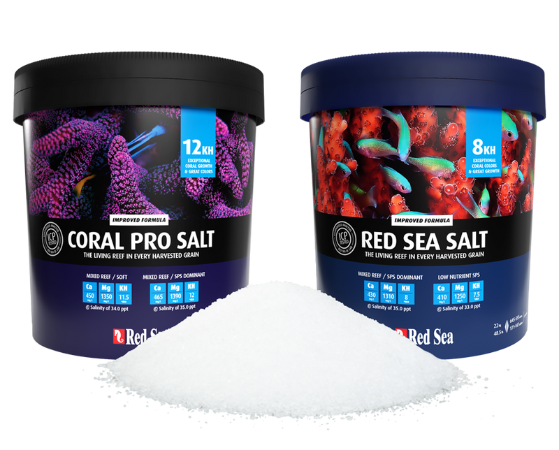 Small Bucket Coral Pro Sea Salt Mix (Makes 55 Gallons) - Red Sea