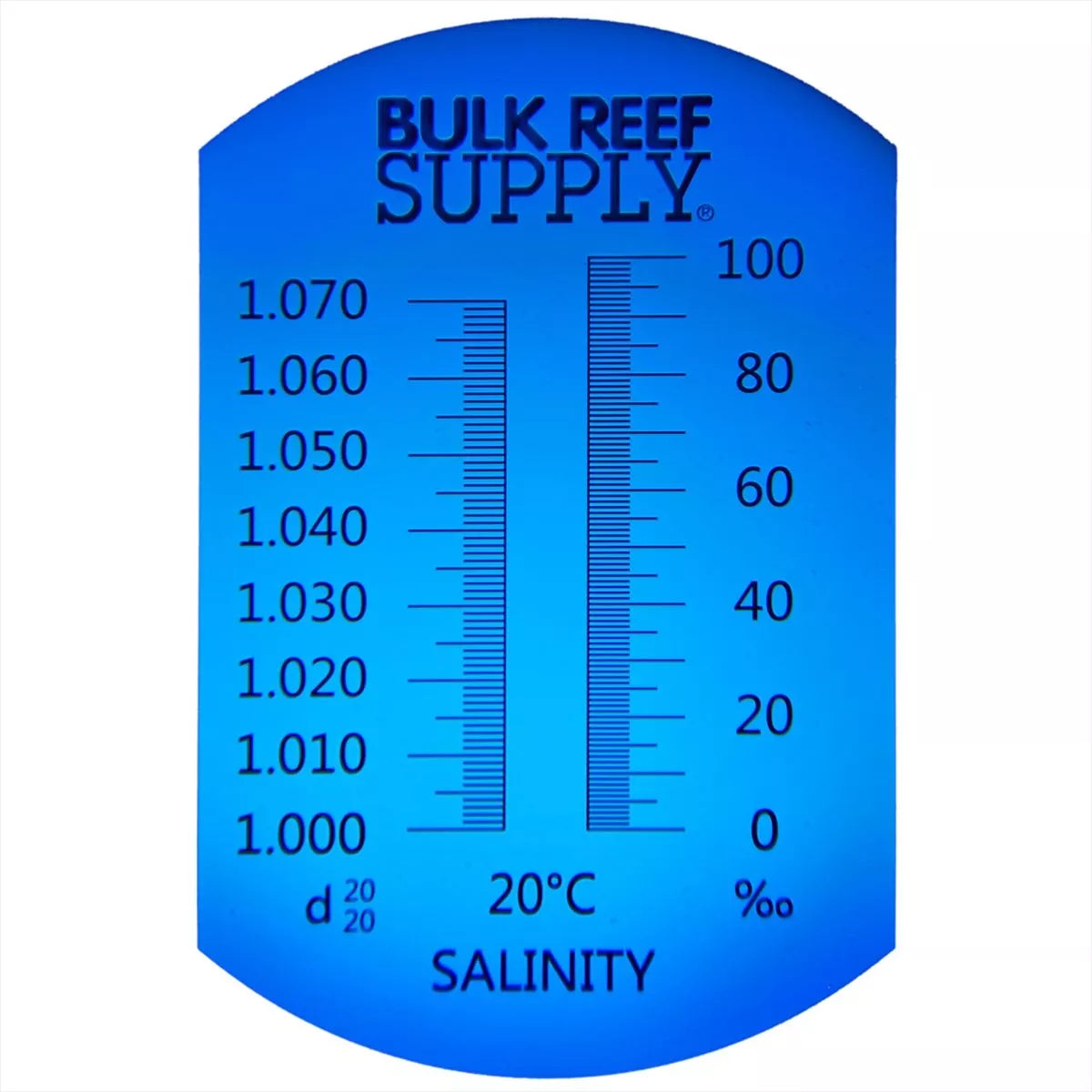 Refractometer for Reading Salinity with Calibration Fluid